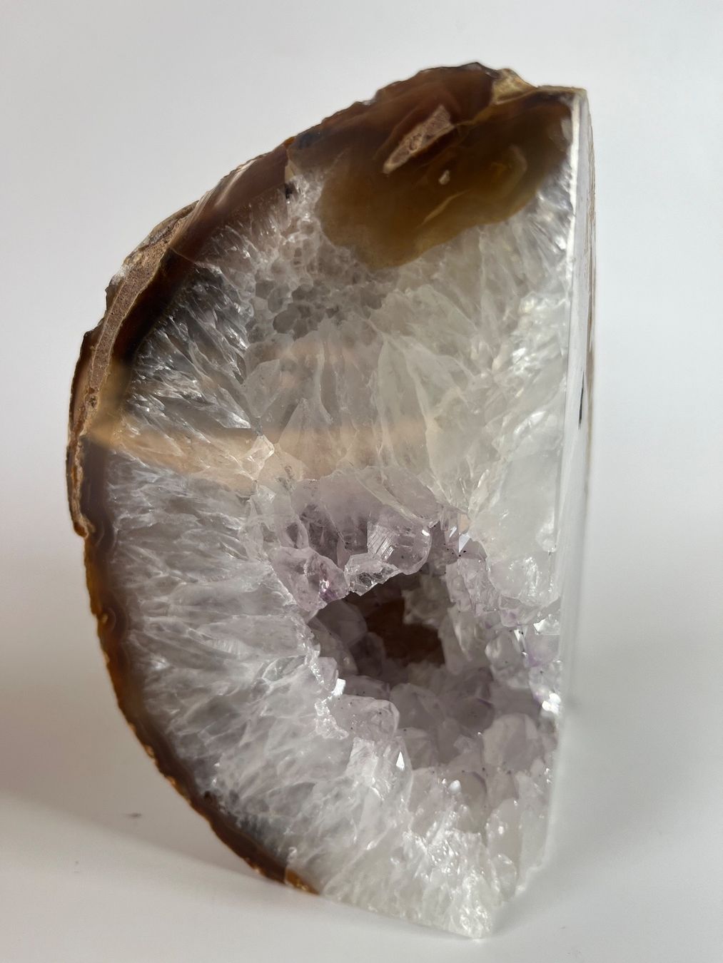 Sculture & Statue: Amethyst Geode  - 1.7kg, 14.5cm – Nuovo e nell'imballaggio originale da Zürich venduto da unique2010 5