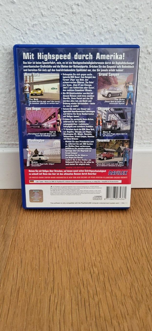 Sony Giochi: PS 2 - USA Raser – Usato da Münsingen venduto da DigitaleSpielecke 1