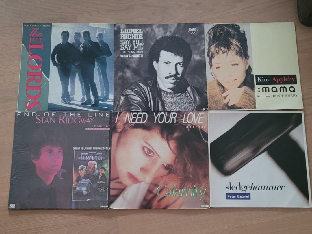 Vinyles: 6 Divers Maxi – D'occasion à Martigny par MZ-67
