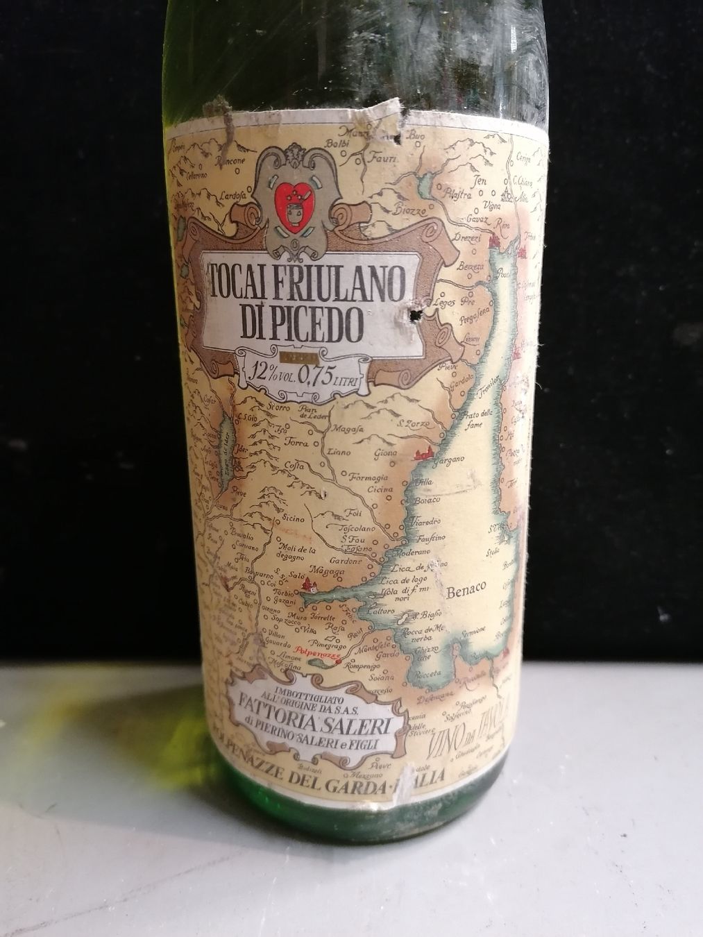 Wein: Ancienne bouteille de vin blanc Tocai 1980 – Neu (gemäss Beschreibung) aus Genève von Leboucheoreilles 3