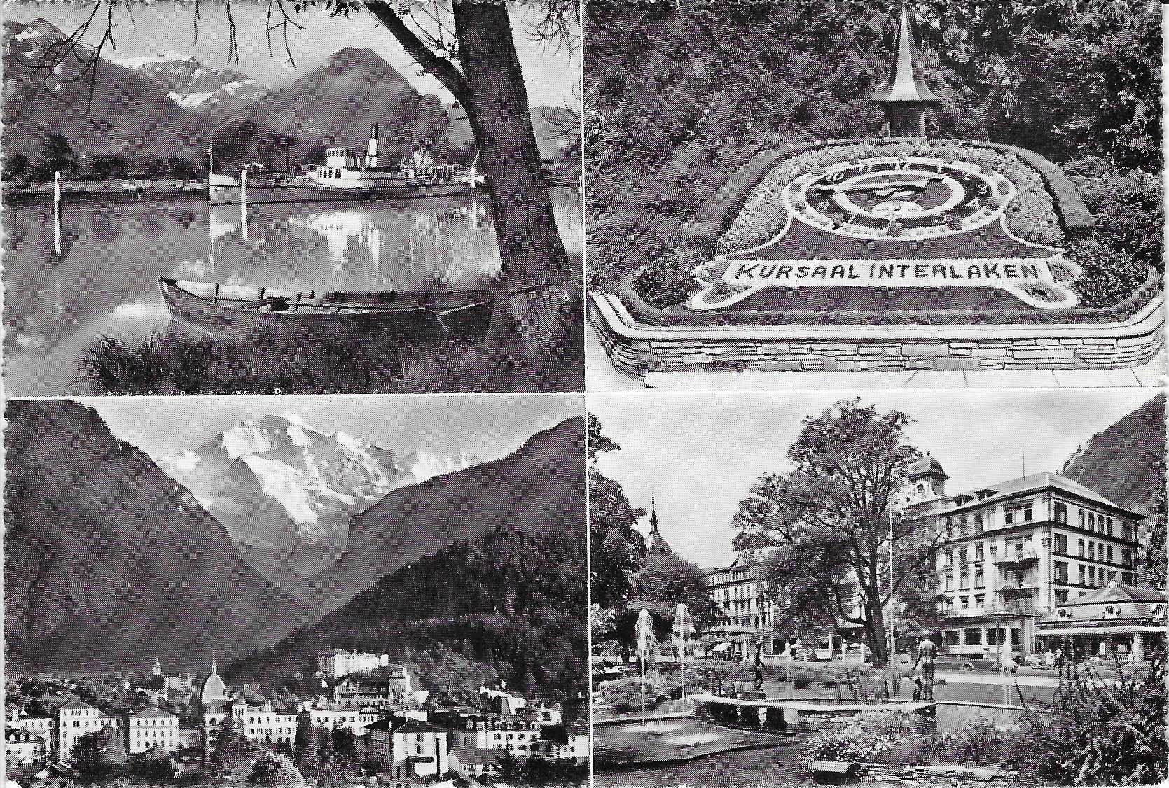 Cartoline postali: Interlaken BE – Usato da Rothrist venduto da Stranglehold