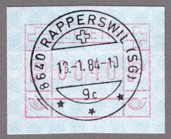 ATM 6/6lllb_ERSTTAG SYNTHETIK-FARBBAND_18.1.84 Rapperswil !