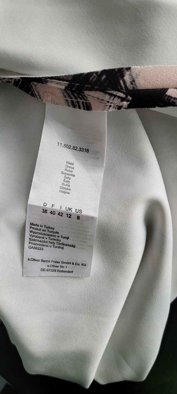 S.Oliver Vestiti: Abendkleid S.Oliver Premium GR.38/M – Nuovo (secondo la descrizione) da SCHÜBELBACH venduto da CoKaHa 2