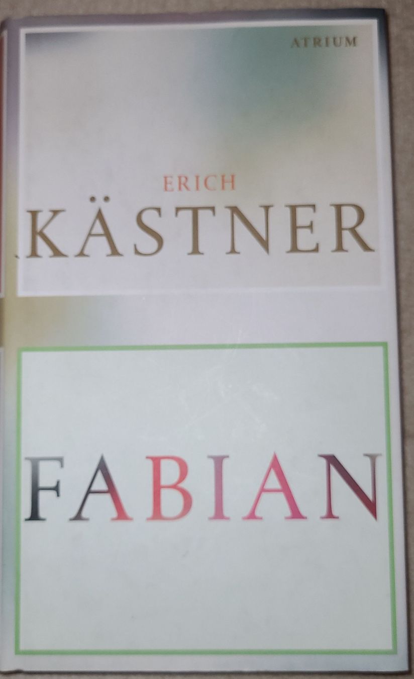 Bücher: Erich Kästner Fabian gebrauchtes Buch – Gebraucht aus Horgenberg von Klatschmohnmaria