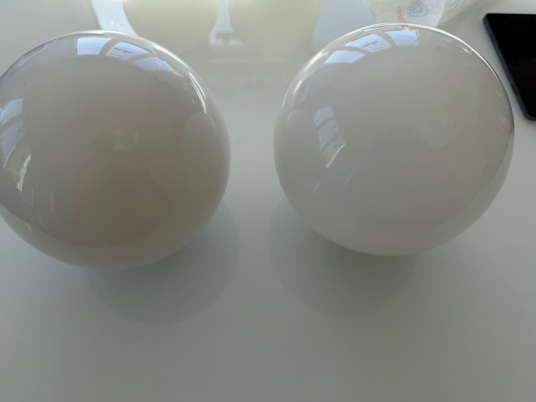 Bicchieri: 4 x antike Kugelglas Ersatzglas – Usato da Muhen venduto da Aquaduro 3
