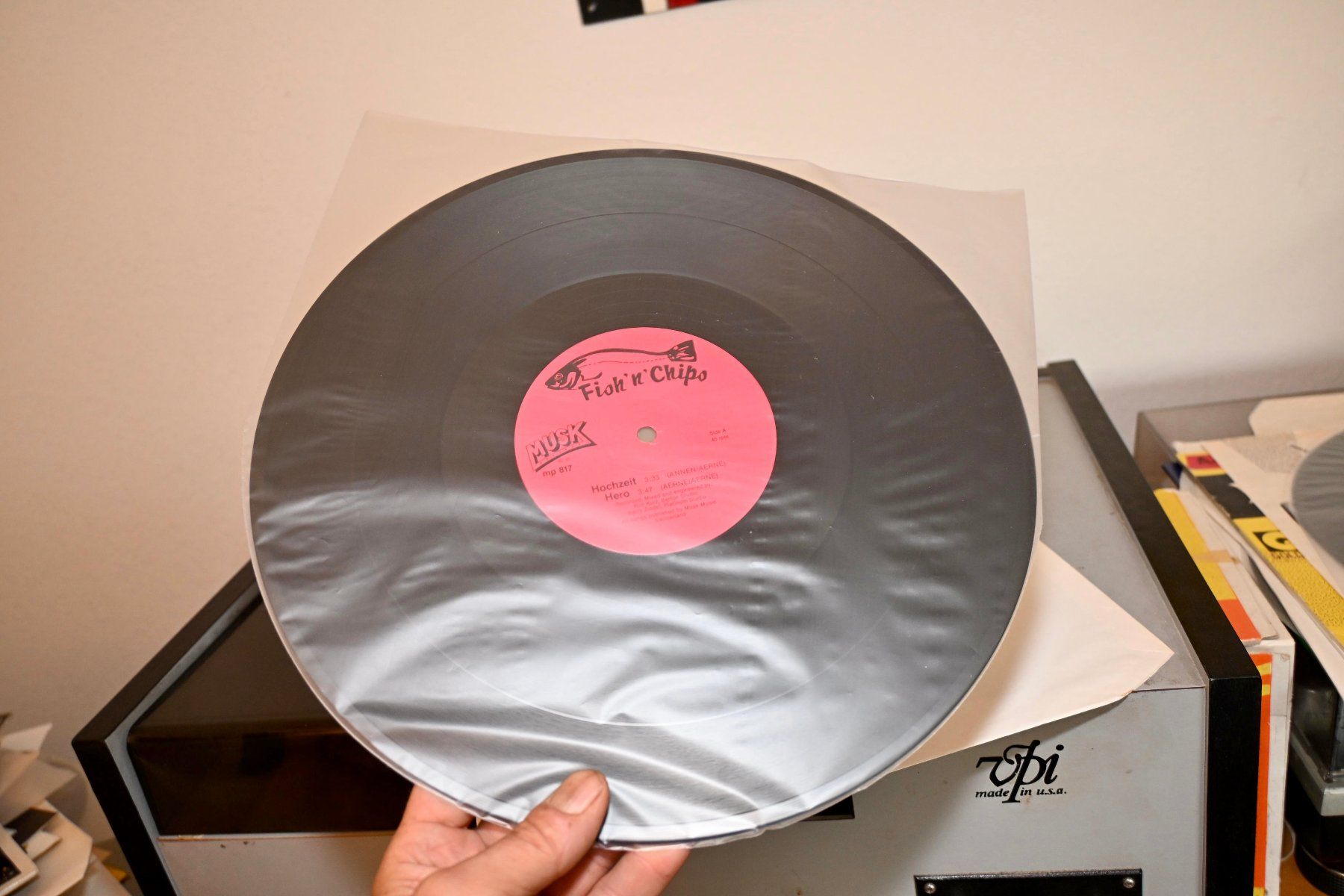 Vinyles: CH New WAVE Fish 'N' Chips - Same EP – D'occasion à Pfaffhausen par mono_rec 4