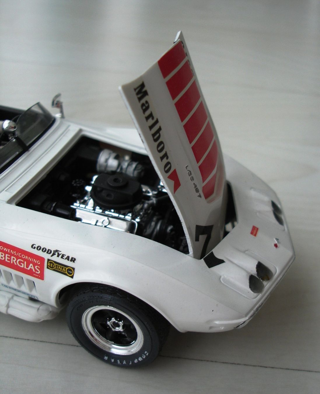 Modellautos: Sauber gebaute Corvette 427 von Monogram mit Jerry Thompson – Gebraucht aus Buttikon SZ von ckucky 6