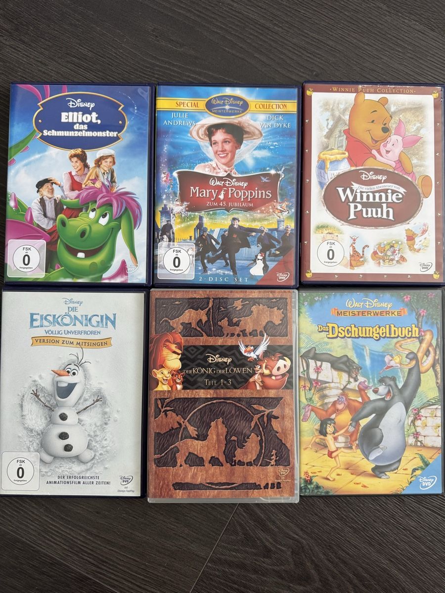 Alle DVDs: Disney DVD Sammlung   – Gebraucht aus Erlinsbach von Tamaratamara