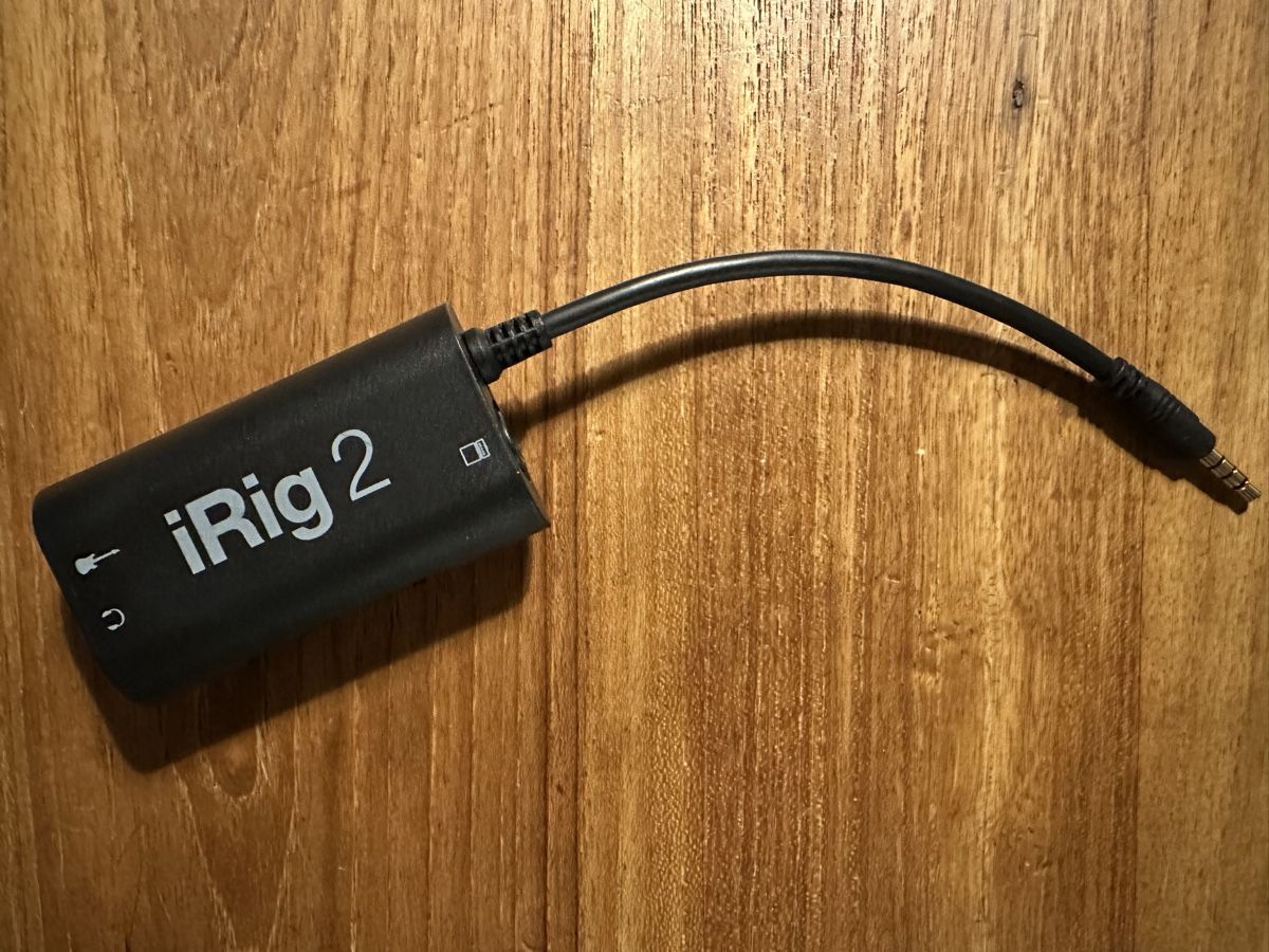 IK Multimedia Instruments de musique: Audio Interface iRig 2 – D'occasion à Buttwil par webi74