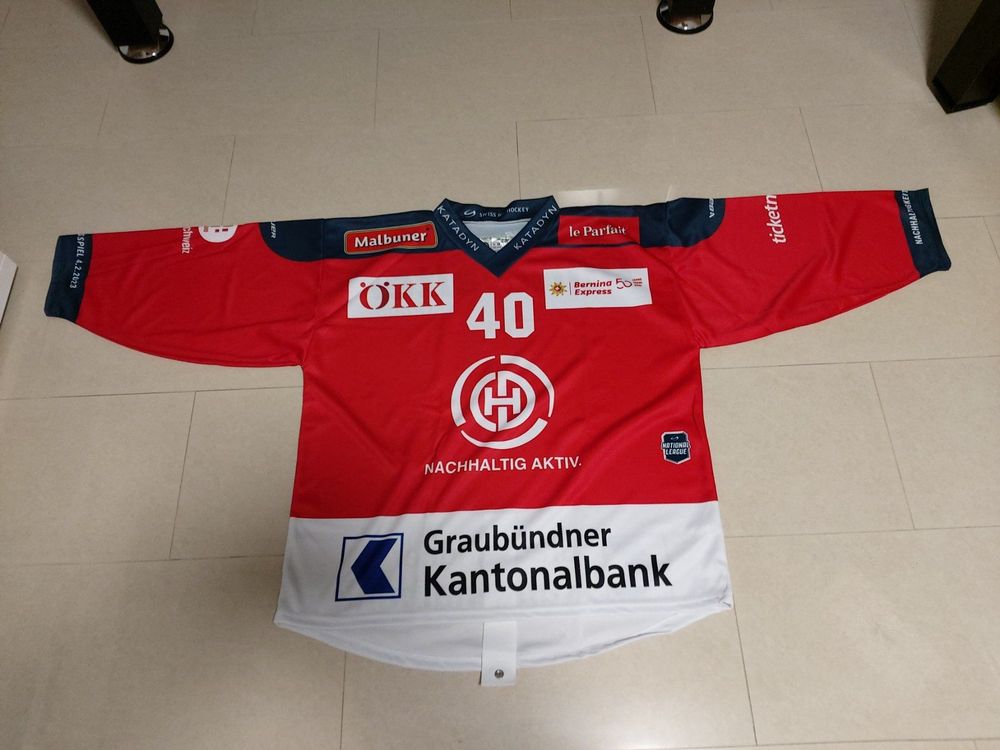 HCD Trikot Nachhaltigkeitsspiel #40 Rasmussen (Neu (gemäss Beschreibung ...