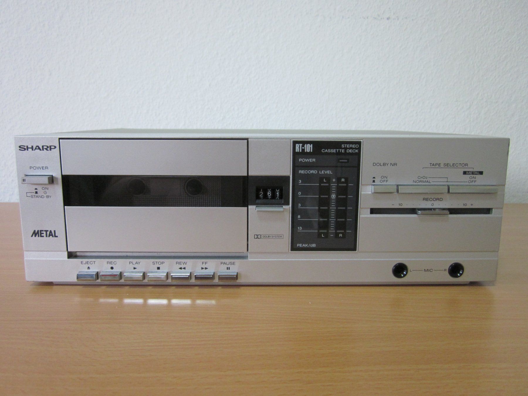 Sharp Lettore multimediale & Streamer: Sharp - RT-101H (classic 1983) Lecteur K7 – Usato da Epalinges venduto da Batis82 3