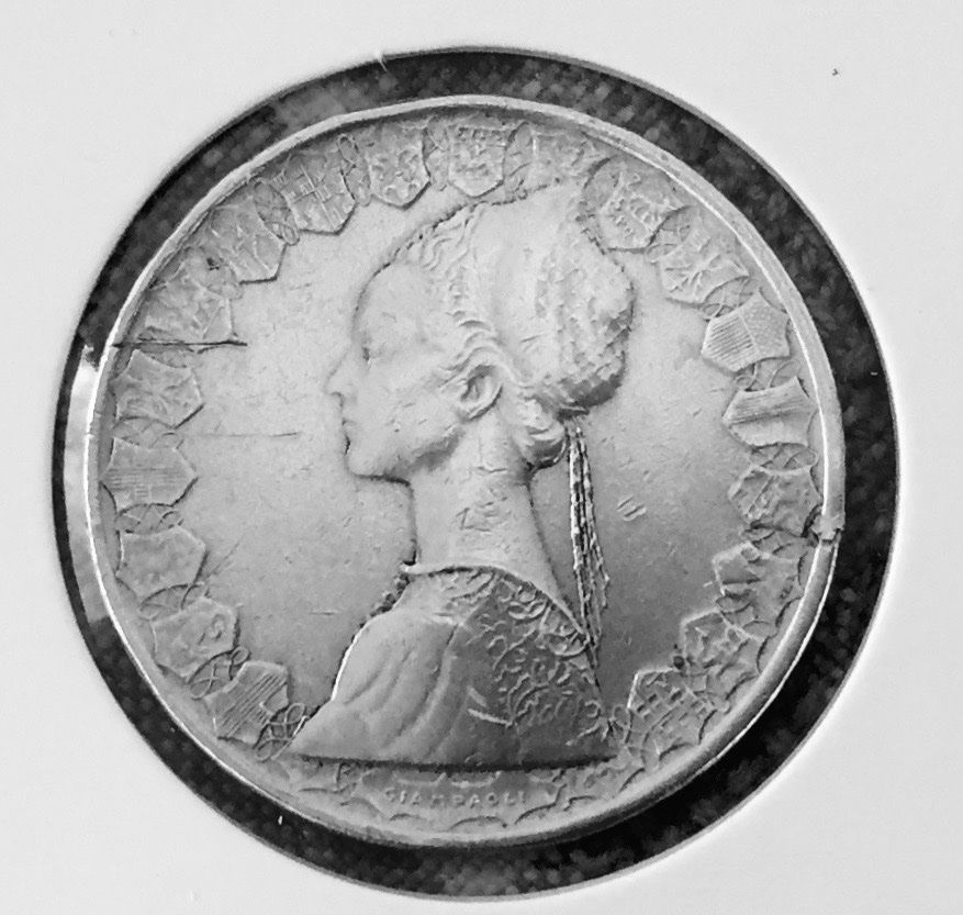 Tutti le monete: ITALIA- 500 Lire  "Caravelle"-ARGENTO – Usato da PARADISO venduto da pin_vlj8 1