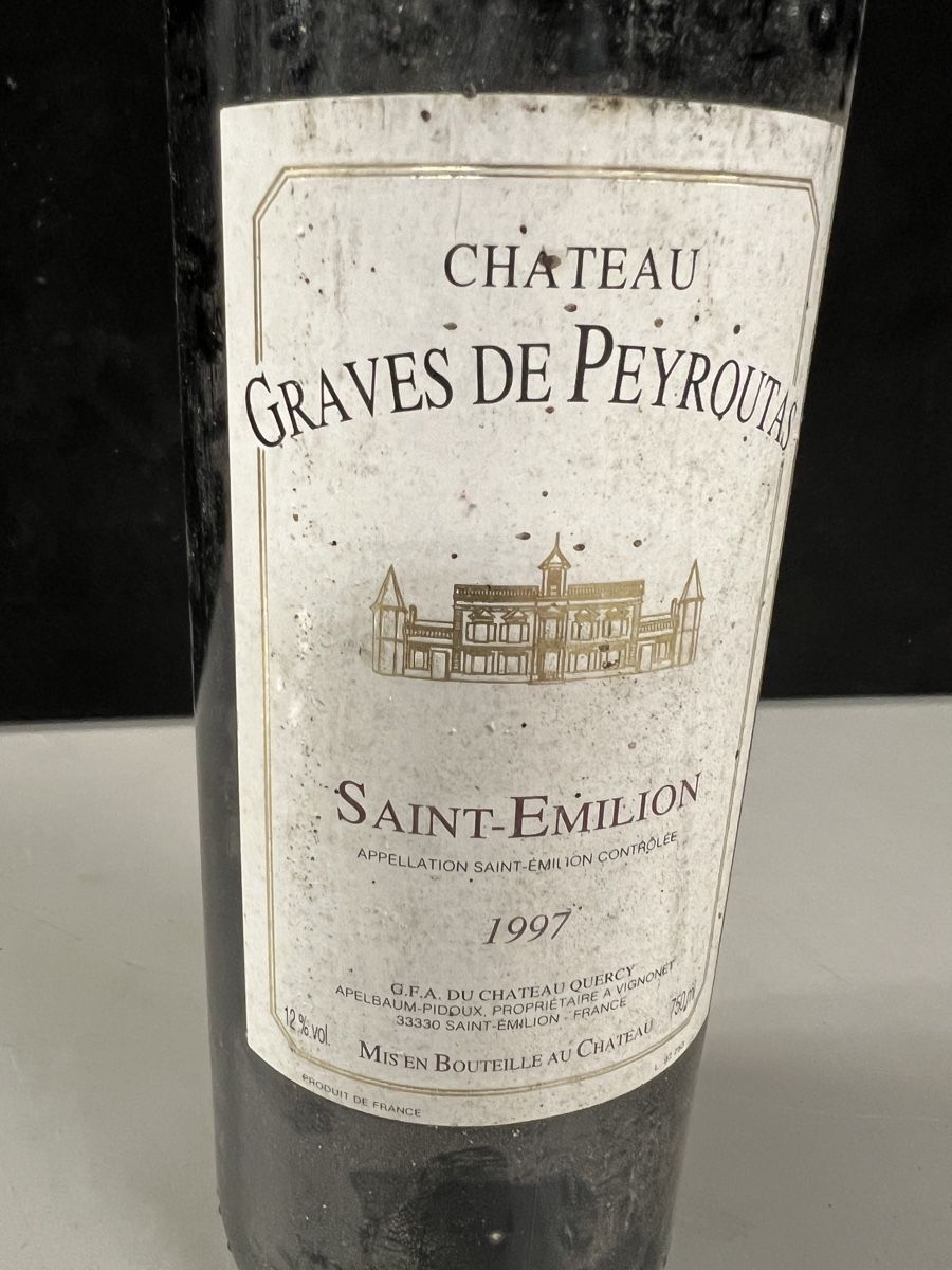 Wein: CHÂTEAU GRAVES DE PEYROUTAS SAINT-ÉMILION 1997 – Neu (gemäss Beschreibung) aus Genève von Leboucheoreilles 2