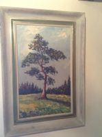 Oelgemälde, 82 cm hoch, 57 cm breit