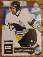 Thommy Samuelsson SC Luzern Eishockey Sammelkarte! 1996/97