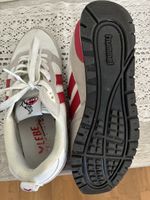 Sneakers Hummel weiss/rot Grösse 41