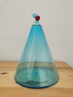 Vase conique / flacon pour sel de bain en verre de Murano