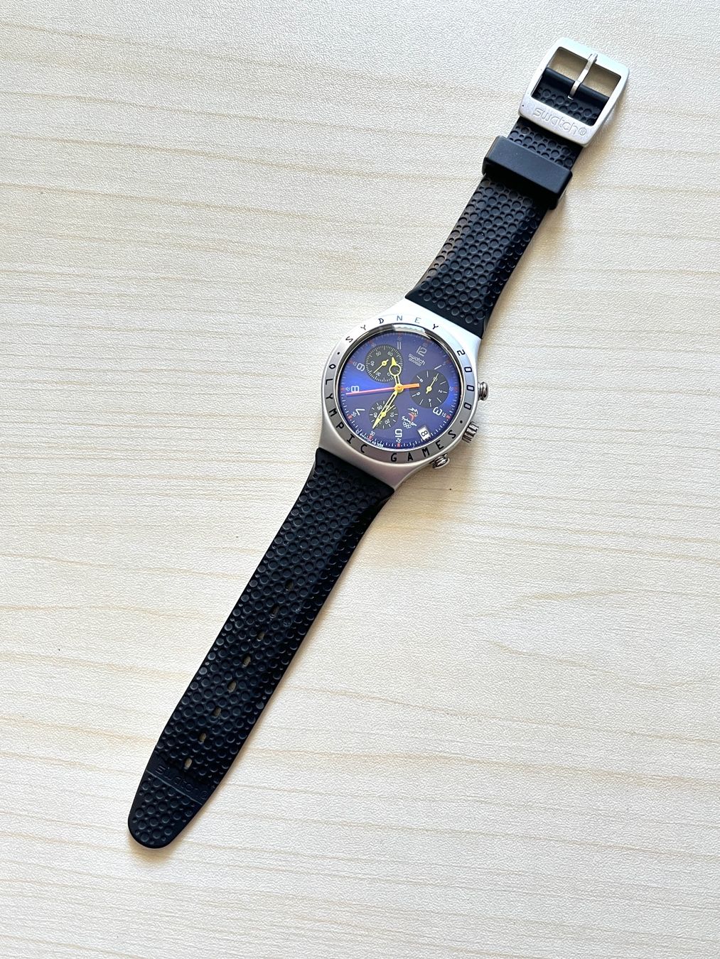Swatch Orologi: Swatch Uhr, Sydney Olympia 2000, Chronograph – Usato da Grenchen venduto da chththl 1
