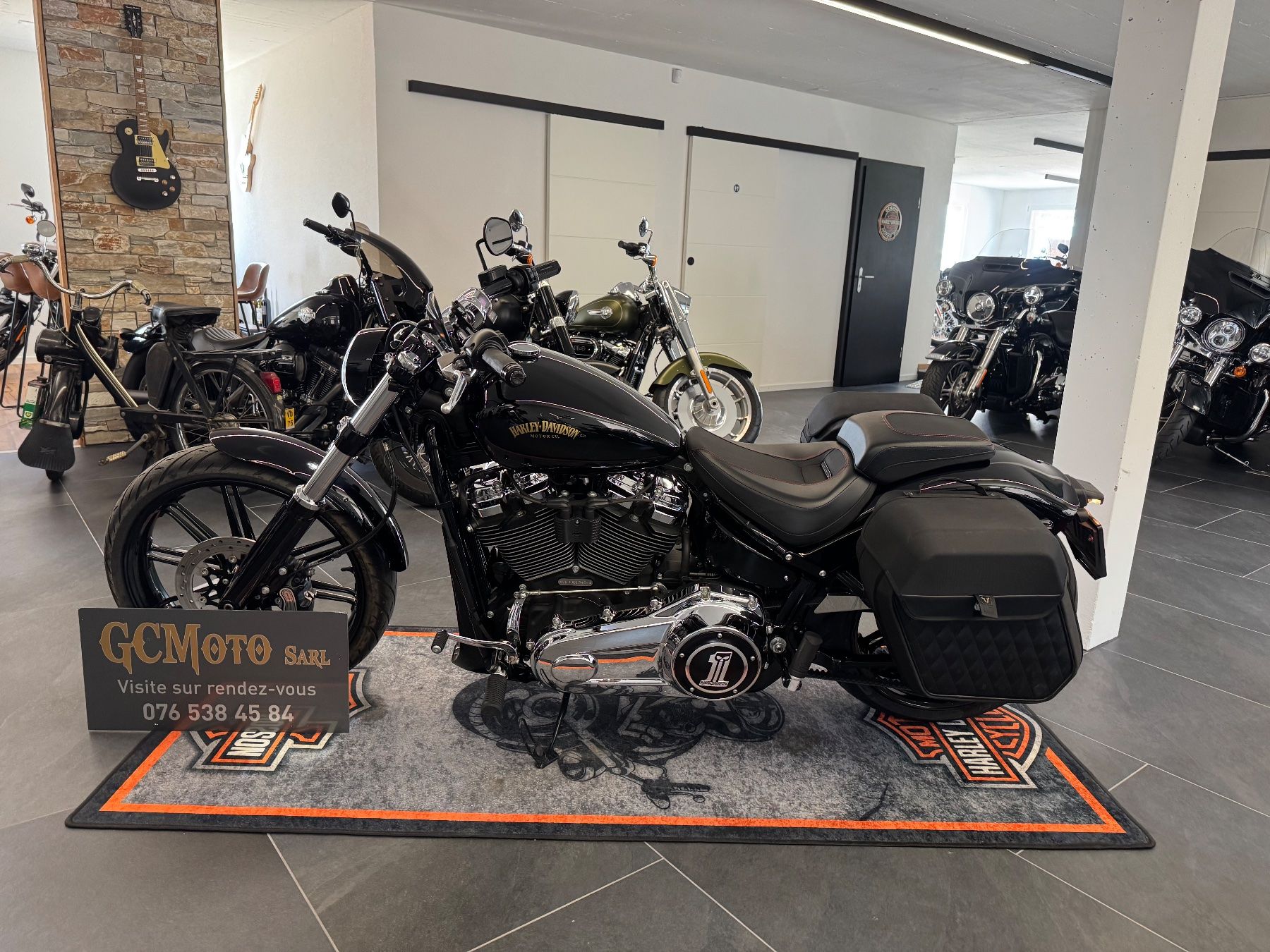 Harley-Davidson Chopper: Harley Davidson Breakout 107 35kW LEASING POSSIBLE – Usato da Echallens venduto da HD90 6