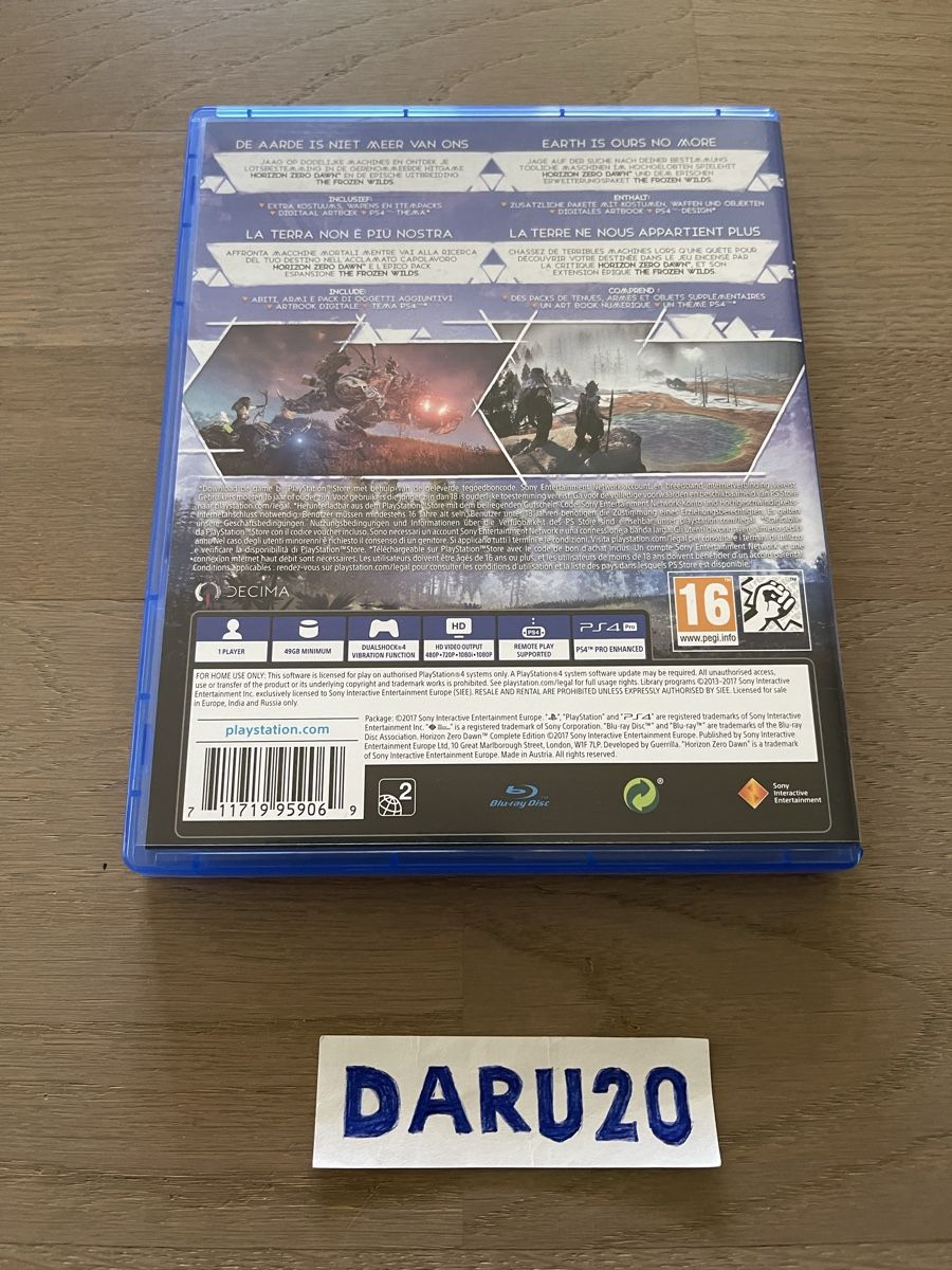 Sony Spiele: Horizon Zero Dawn: Complete Edition - PS4 – Gebraucht aus Einsiedeln von Daru20 1