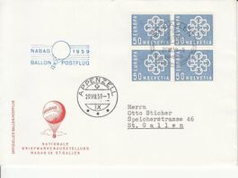 Sonderstempel S. 493 auf SLH SF 59.4 a