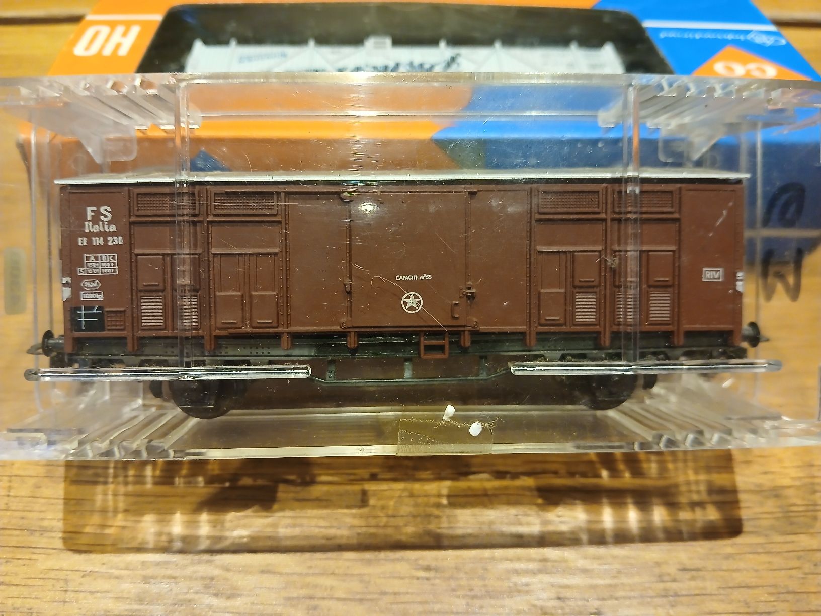 Roco Modellini di ferrovie: Roco Modellbahn Wagons: FS 4300  Neu! – Nuovo e nell'imballaggio originale da Bözen venduto da Kolumbus77