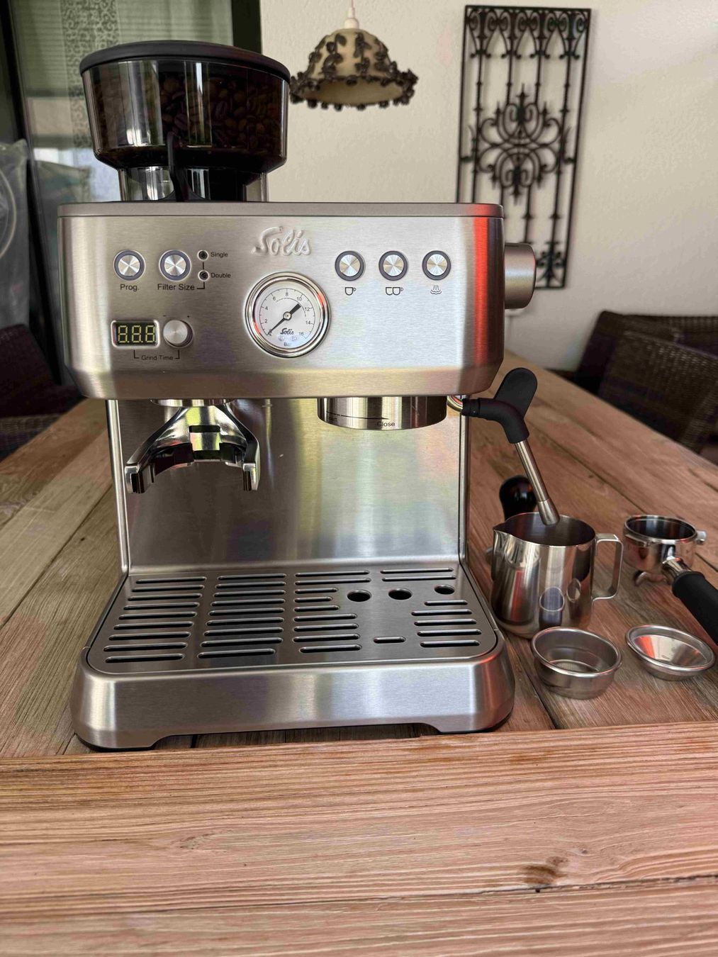 Solis Macchine per caffè & Macchine per espresso: SOLIS Grind & Infuse Perfetta Kaffeemaschine Typ1019 – Usato da Bergdietikon venduto da timedancer 1