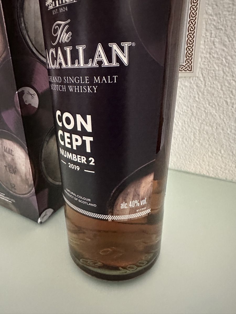 Macallan Bevande alcoliche: Macallan Concept Number 2, 2019, Single Malt – Nuovo (secondo la descrizione) da Stansstad venduto da Dalmatinerhjf 2