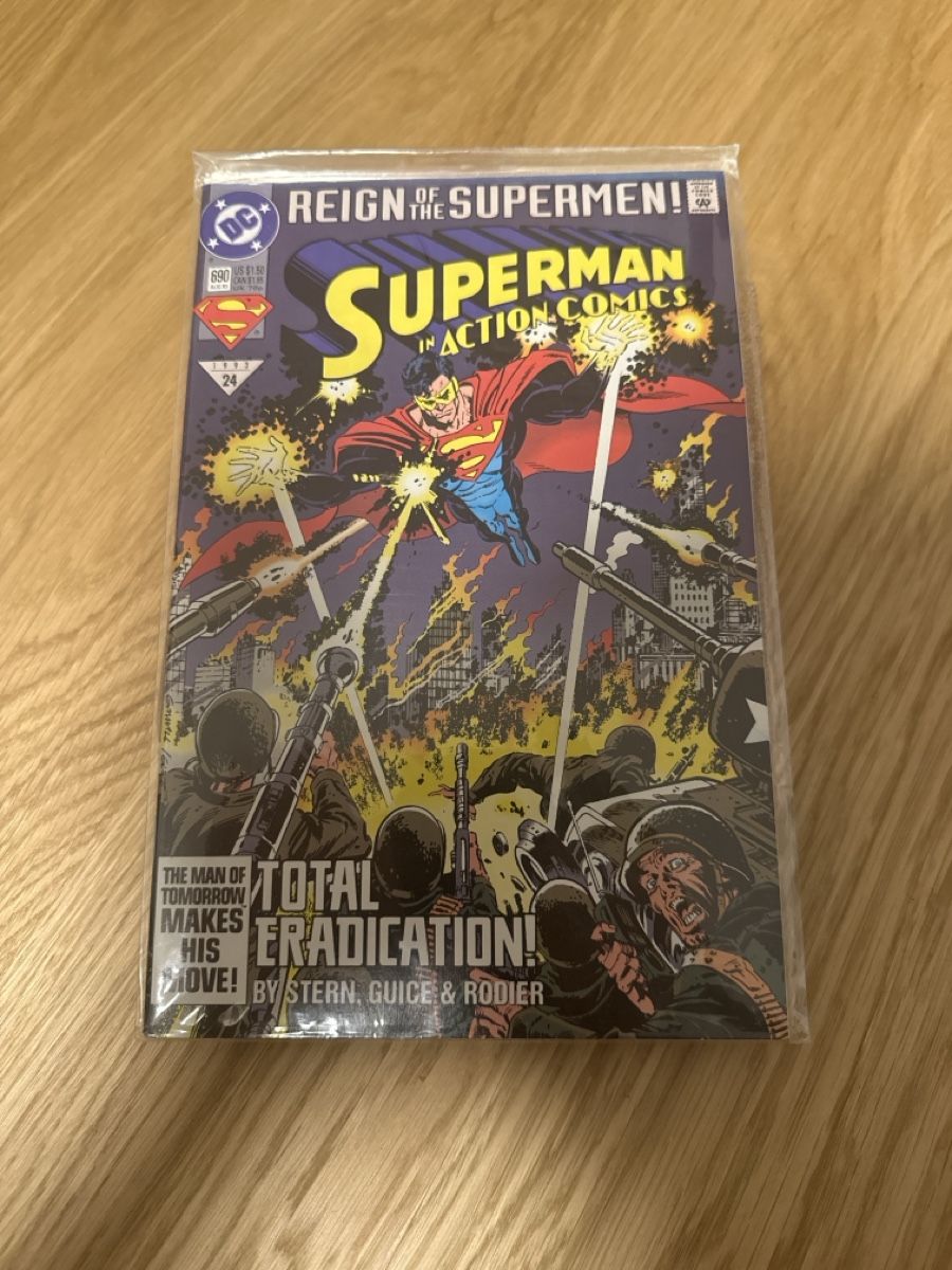 Fumetti: Comic Superman Action Comics Nr. 690 DC Comics 1993 – Usato da Buchrain venduto da Steeefan