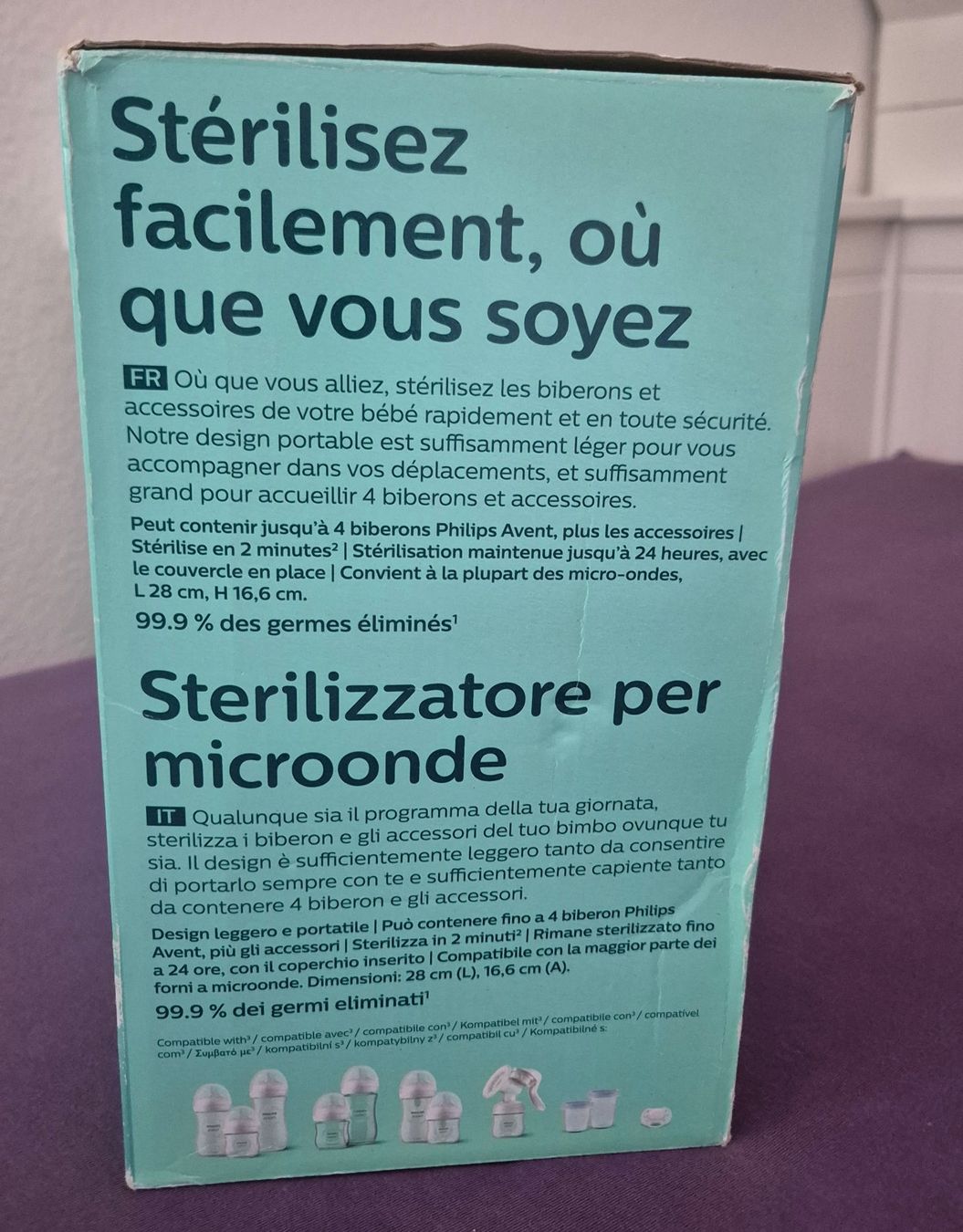 Philips Pasti del neonato: Philips Avent Mikrowellen-Sterilisator – Usato da Bassersdorf venduto da Janine06 3