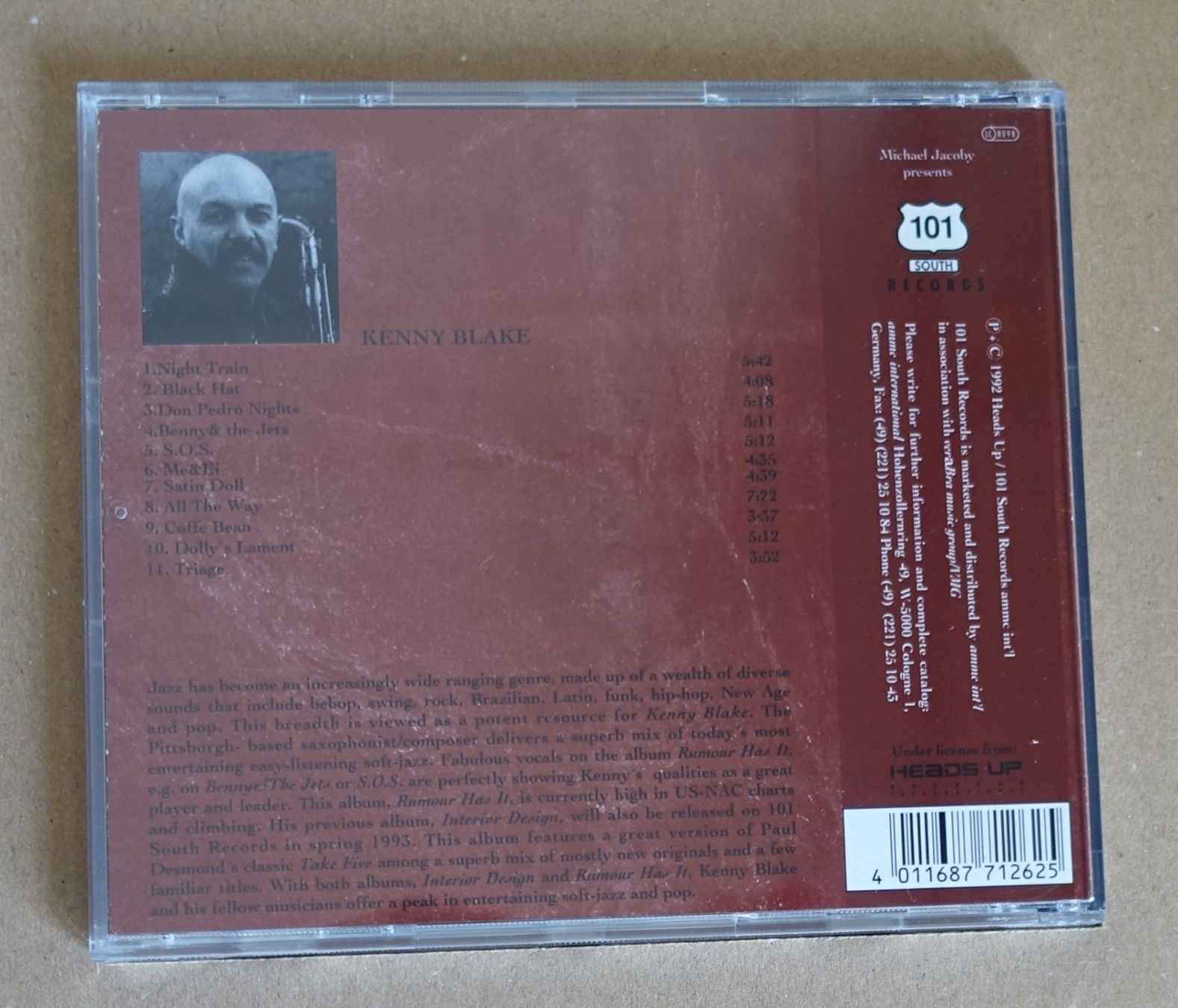 CDs: Kenny Blake – Rumor Has It ... - D13 – Gebraucht aus Sessa von discoverymedia 1