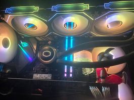 5700x3d + Corsair 32GB 3600MHz + STRIX X-470 MOBO + 360 AIO