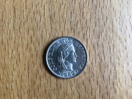 10 Rappen 1962 B Schweiz