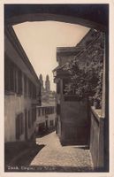 Zürich, Eingang zur Schipfe, geschätzt um 1930