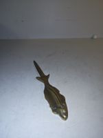 Brieföffner aus Messing - Fisch Design - Vintage. (nov516)