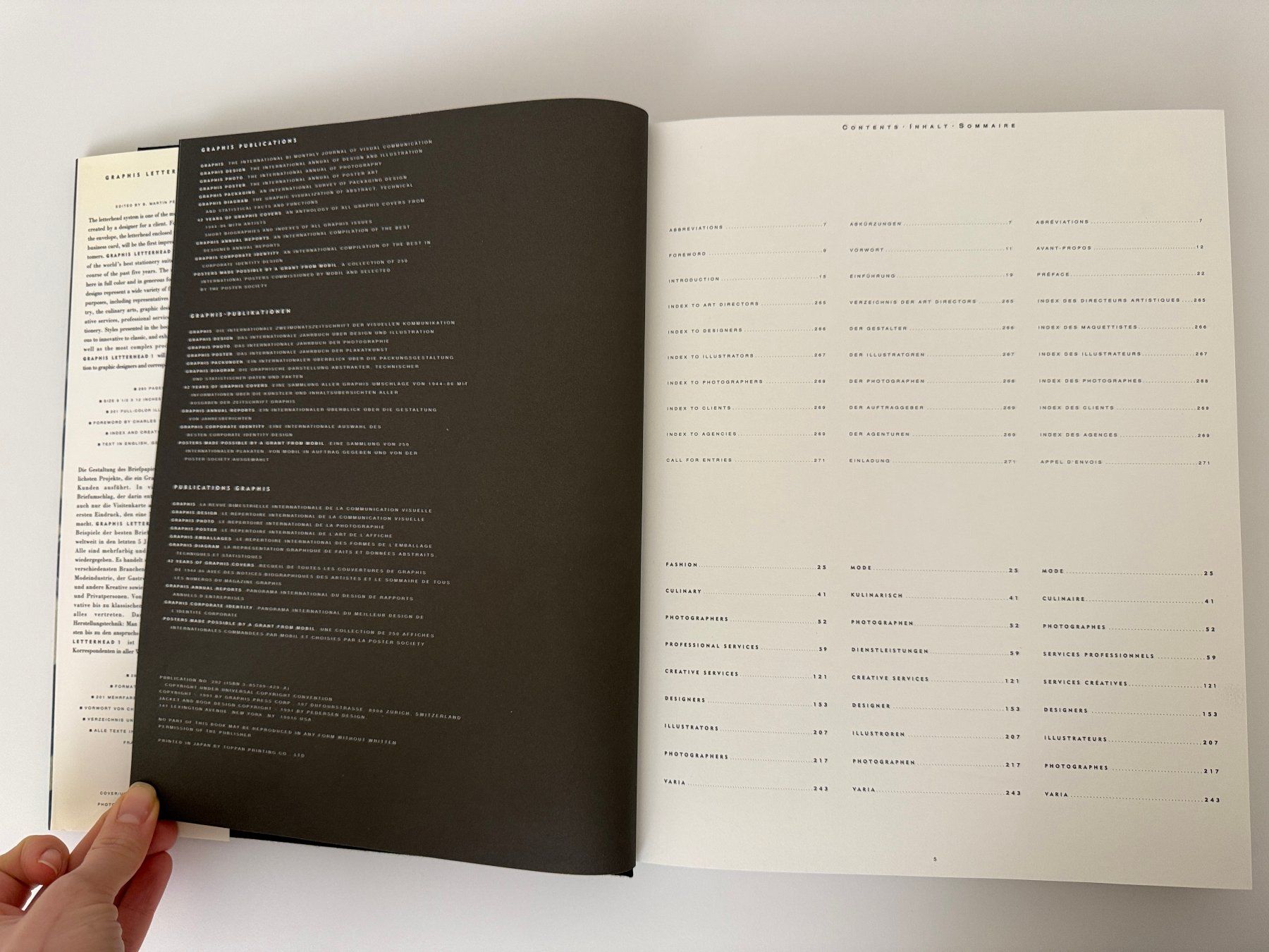 Libri: Graphis Letterhead 1, 1991 – Usato da Bern venduto da consign_agency 3