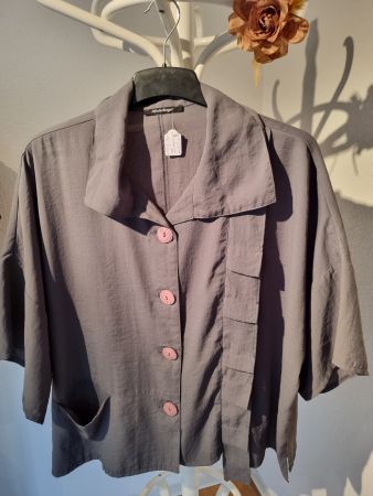 Originelle Blusen-Jacke von Niederberger, Grösse M
