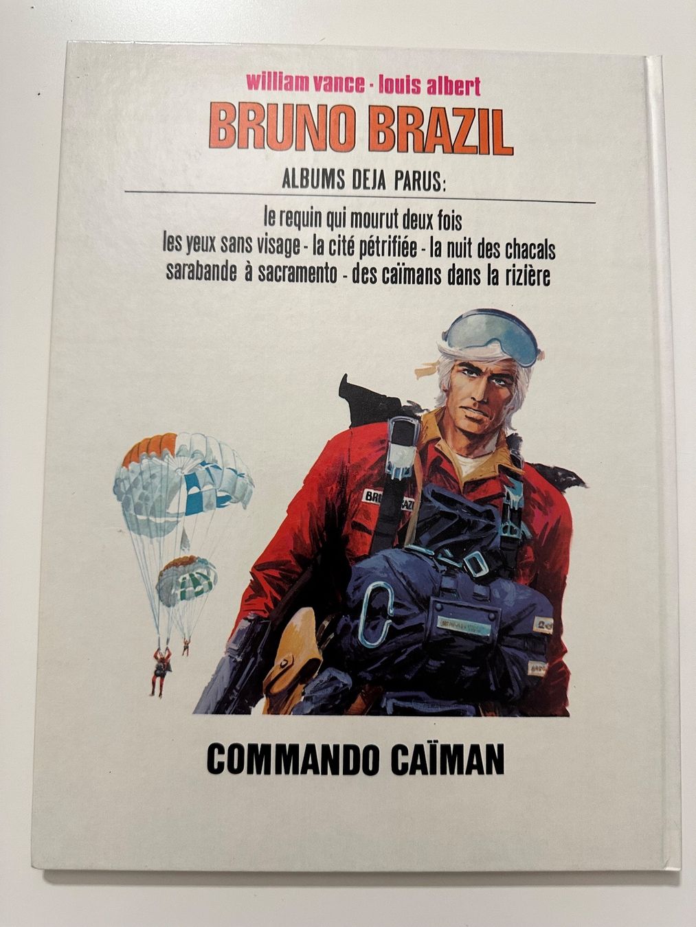 Fumetti: BRUNO BRAZIL - COMMANDO CAIMAN - HARDCOVER – Usato da Münsingen venduto da Ganjam 2