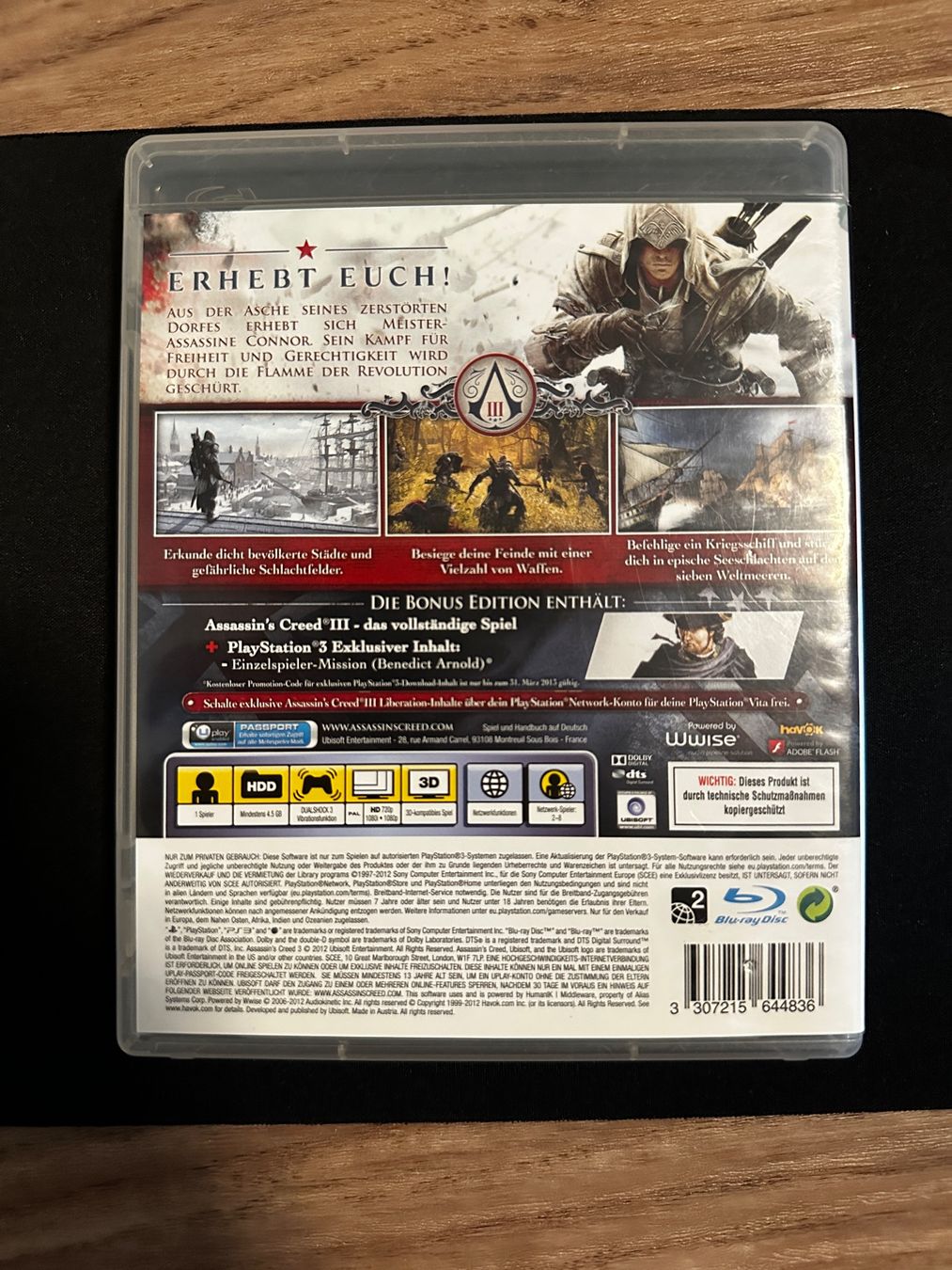 Giochi: Assassin's Creed 3 - PS3 Spiel komplett – Usato da Sulz AG venduto da DealWerk 1