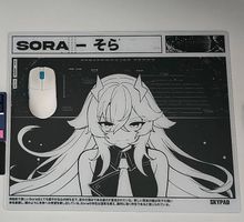SKYPAD 3.0 XL Shiny SORA Limited Edition Gaming Glas Mauspad