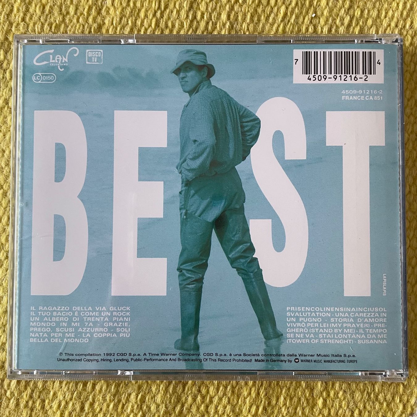 CDs: ADRIANO CELENTANO-SUPER BEST – Gebraucht aus Rorschacherberg von CD-Roli 1