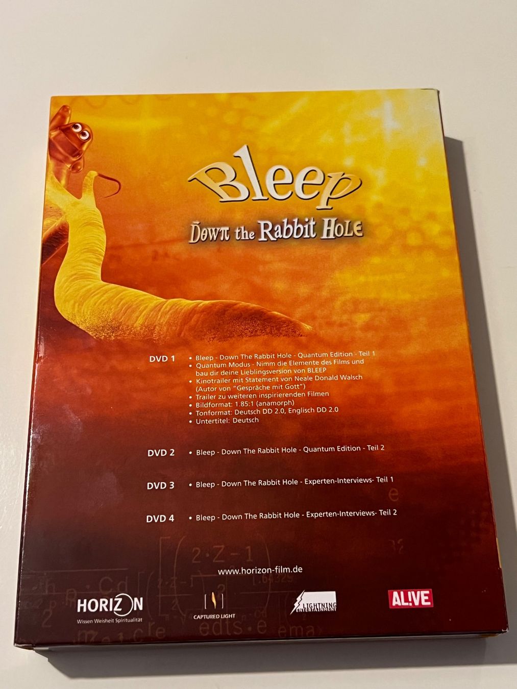 Tous les DVDs: Bleep - Down the Rabbit Hole, Quantum Edition, 4 DVDs – D'occasion à Altstätten SG par sheamus 2