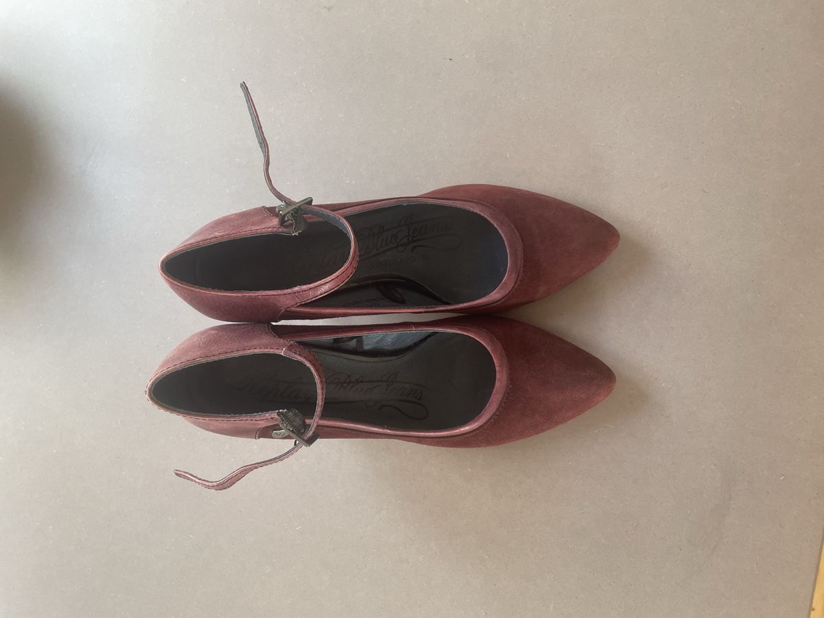Replay Damenschuhe: Wildleder Absatzschuhe – Gebraucht aus Uster von solarstrom 2
