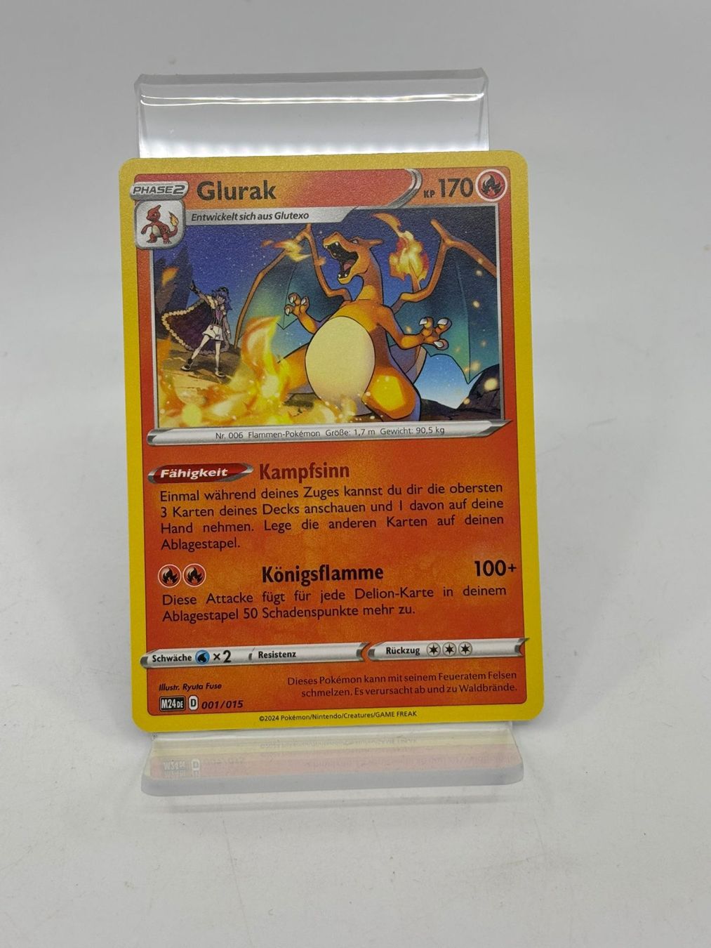 Pokémon Carte collezionabili: Pokemon Glurak 001/015 – Usato da Herisau venduto da Pokemon2026
