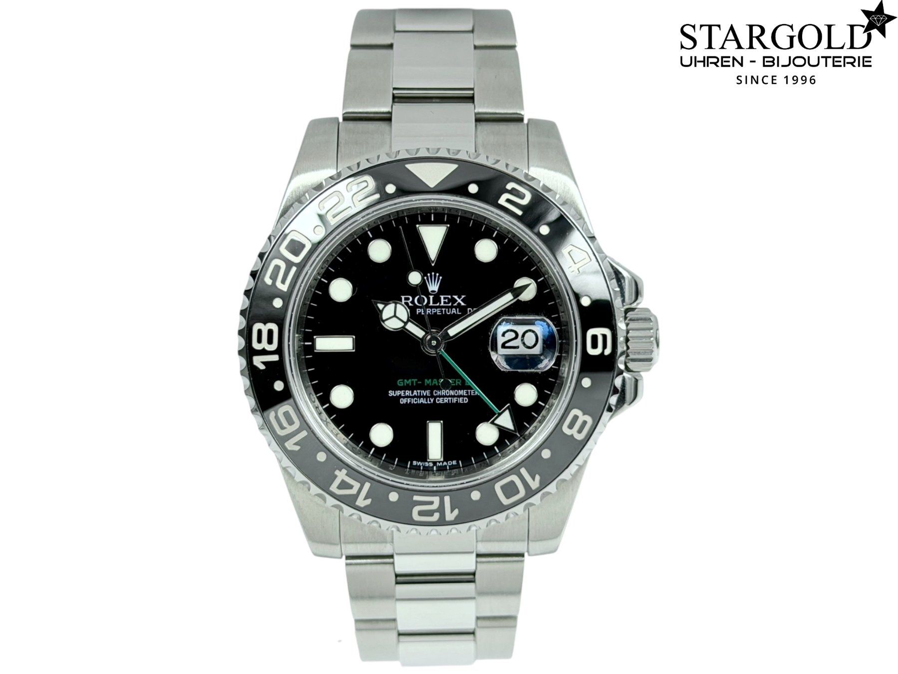 Rolex Orologi: Rolex GMT Master II - 116710LN – Usato da Zürich venduto da Stargold-Uhren