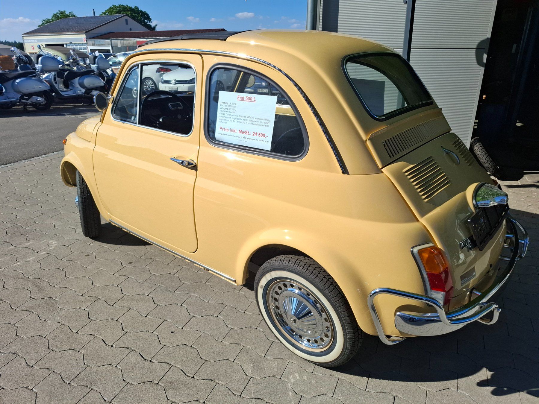 Fiat Automobili: Fiat 500 L aus 1972 – Usato da Hefenhofen venduto da Garage_Barone 4