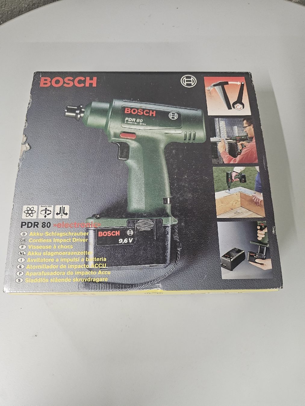 Bosch Tutti gli attrezzi: BOSCH PDR 80 Akku Schlagschrauber 9.6V – Nuovo (secondo la descrizione) da Meisterschwanden venduto da Luluku