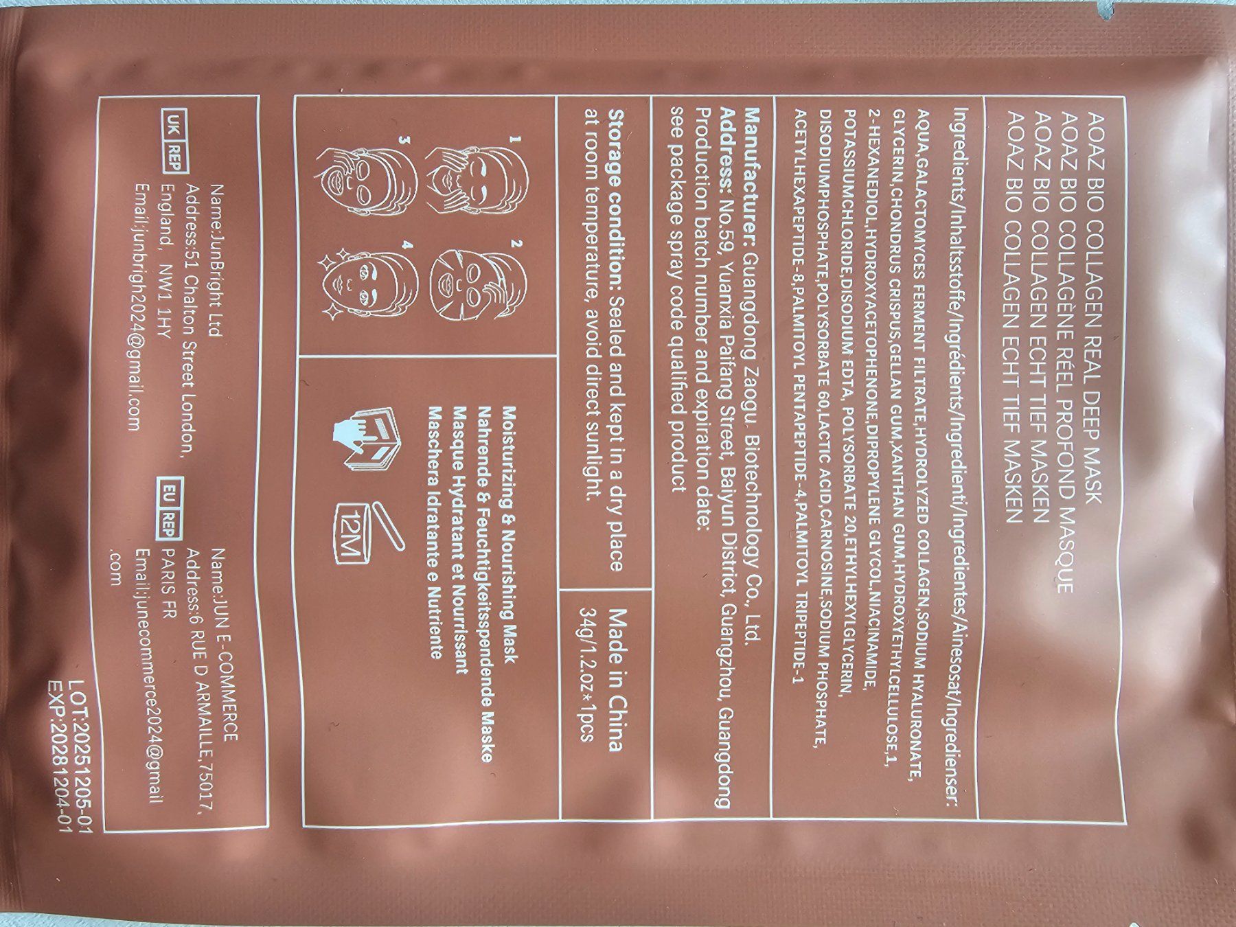 Cura del viso: 2 Rhode Peptide Lip Tints und 2 Gesichtsmasken – Nuovo (secondo la descrizione) da Balterswil venduto da Dikdik1992 1