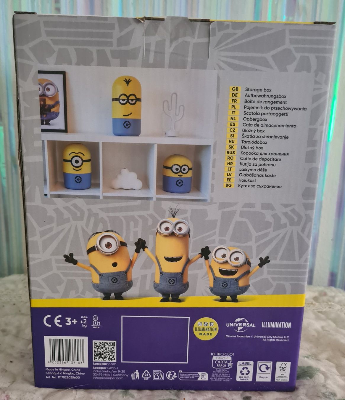 Contenitori & Simili: Keeper Minions BOB Aufbewahrungsbox – Nuovo e nell'imballaggio originale da Winterthur venduto da bibummi 3