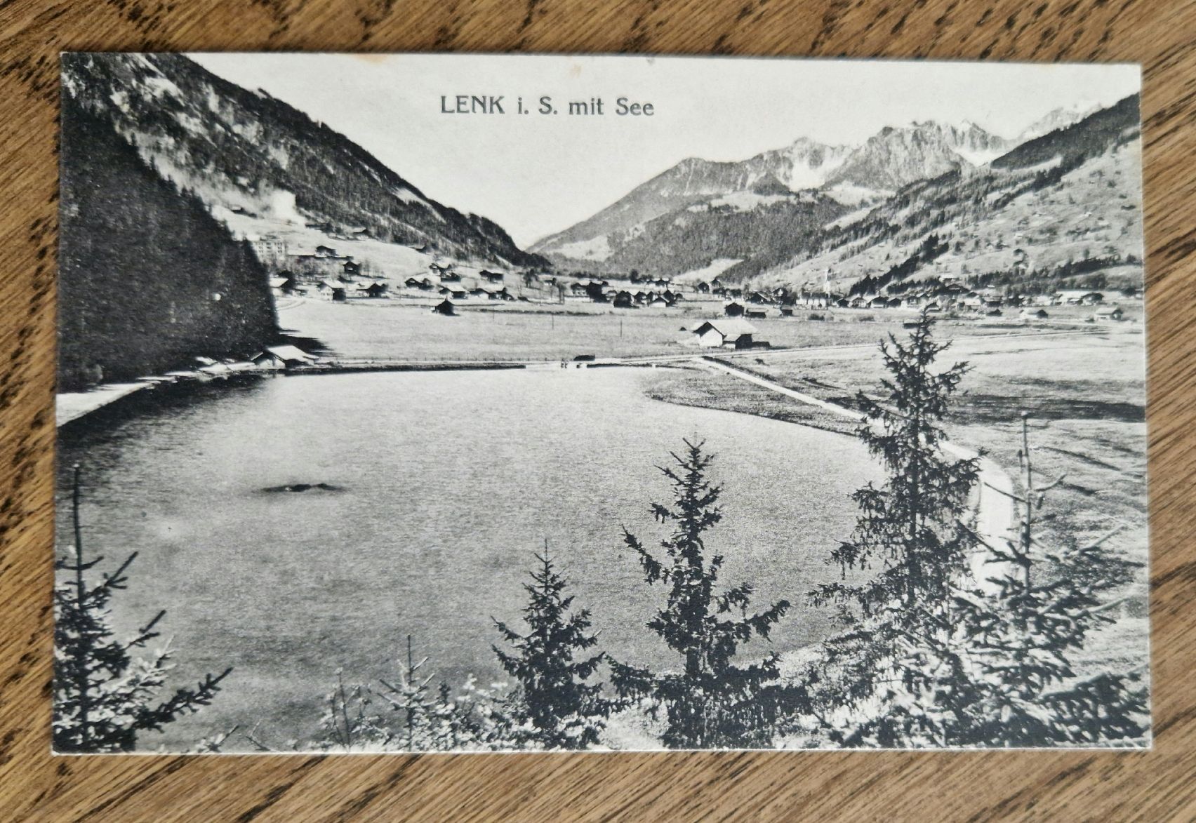 Cartoline postali: Lenk i. S. mit See, 1919 – Usato da Ebikon venduto da Donar50